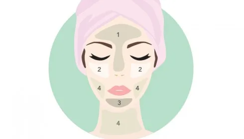 Multi-masking giúp chăm sóc từng vùng da riêng biệt đắp mặt nạ