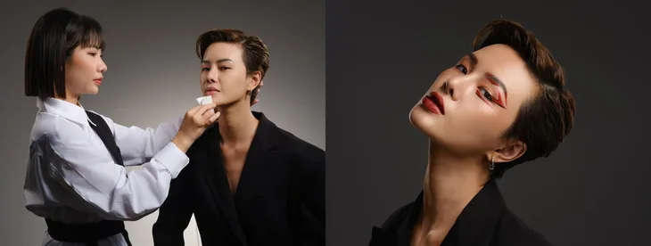 Tẩy trang và làm sạch một cách tinh tế là điều mà Quỳnh Anh tâm đắc nhất. Ảnh: Shu Uemura. Tẩy trang và làm sạch một cách tinh tế là điều mà Quỳnh Anh tâm đắc nhất