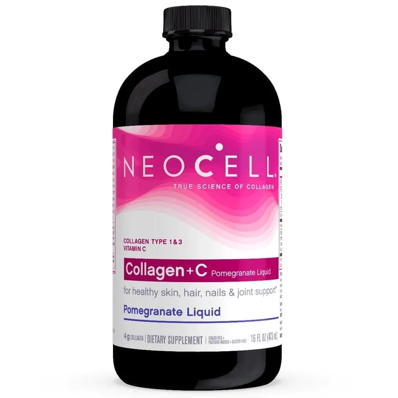 NeoCell Collagen + C Pomegranate Liquid - collagen dạng nước được yêu thích NeoCell Collagen + C Pomegranate Liquid - collagen dạng nước được yêu thích