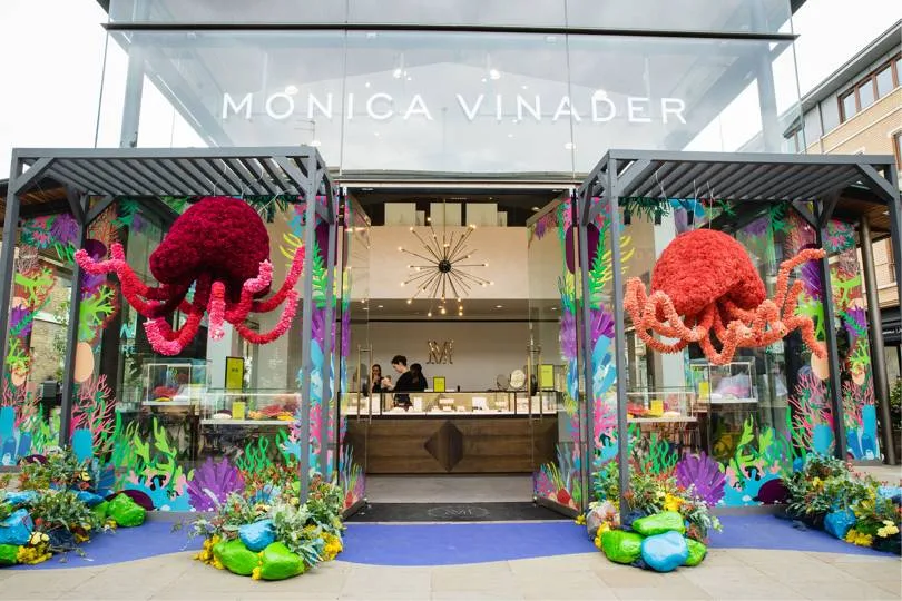 Cửa hàng trang sức Monica Vinader, London