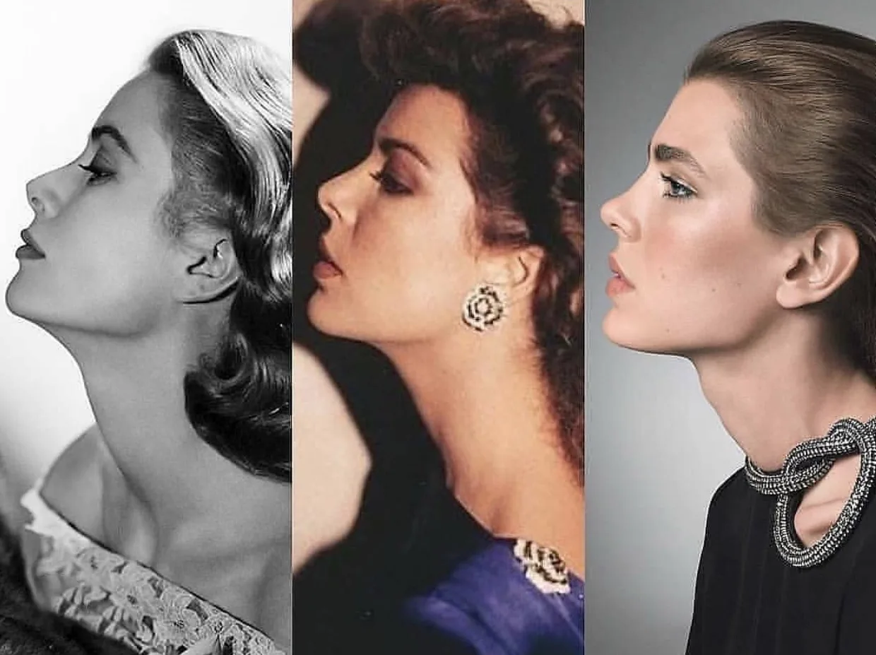 grace-kelly-caroline-charlotte hoàng gia monaco