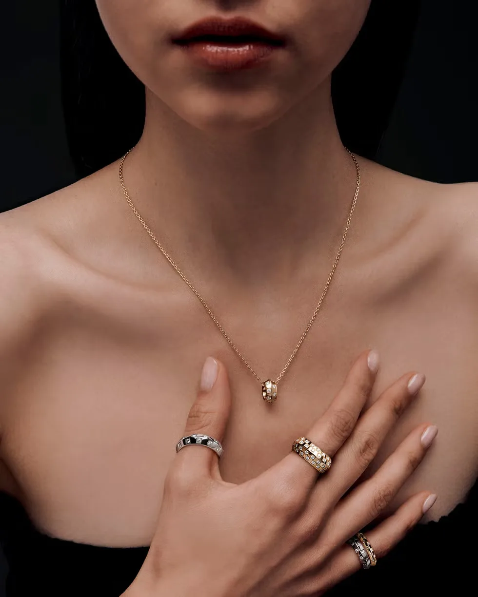 trang sức dây chuyền Le Damier de Louis Vuitton