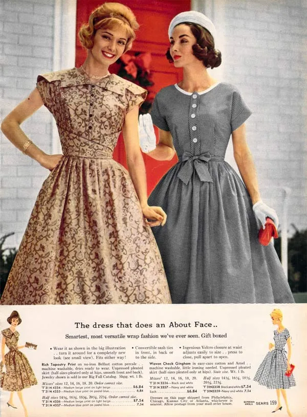 Phong cách thời trang vintage những năm 1950s