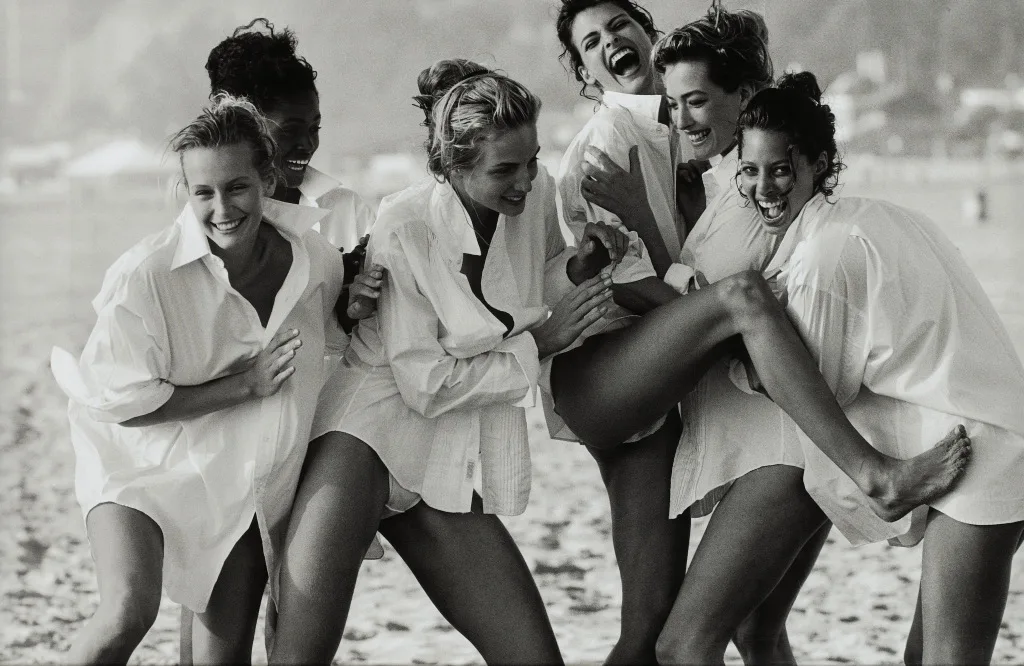 Siêu mẫu Estelle Lefébure, Karen Alexander, Rachel Williams, Linda Evangelista, Tatjana Patitz, Christy Turlington