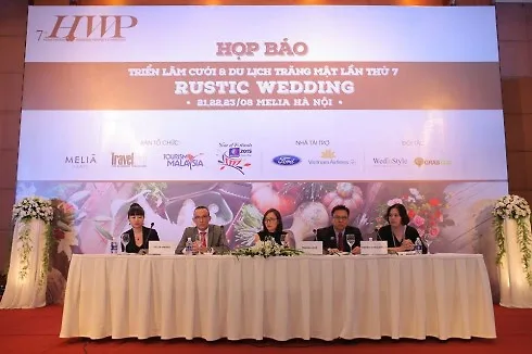 Họp báo Triển lãm cưới Rustic Wedding tại Hà Nội