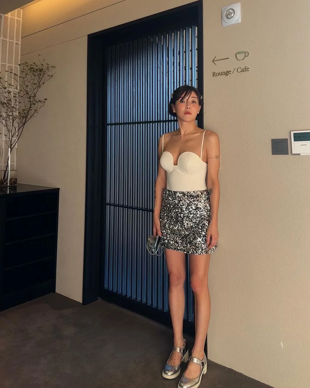 heejaeholic diện metal giày