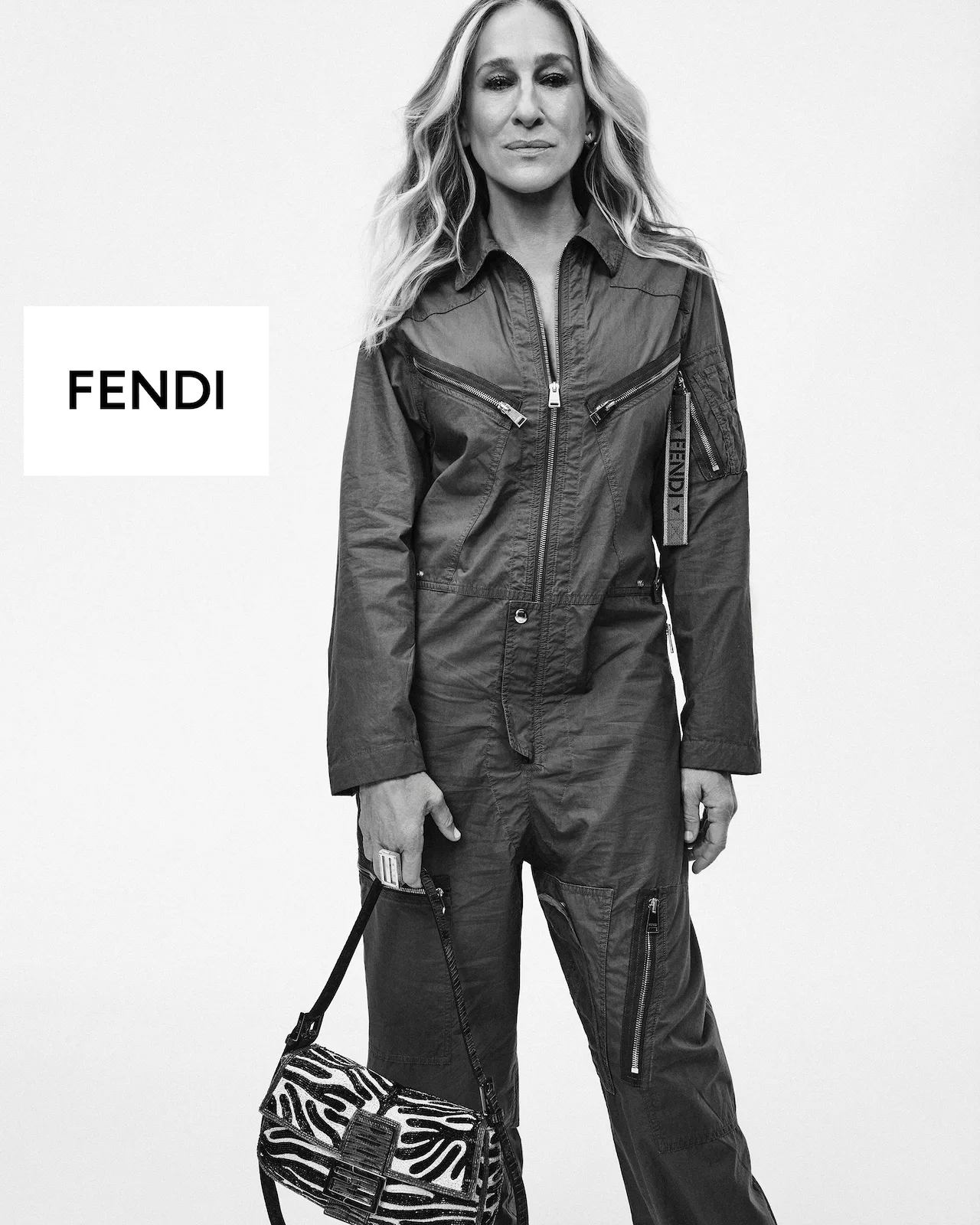 Sarah Jessica Parker trong chiến dịch Fendi Baguette