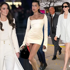 Kate Middleton hay Anne Hathaway đều ưa chuộng xu hướng “mùa Đông trắng”
