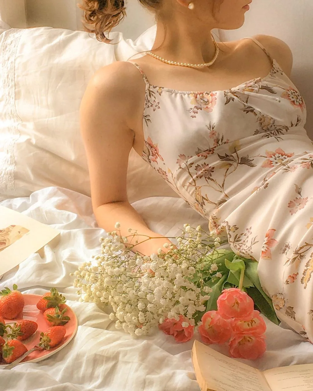 trào lưu Cottagecore váy hoa