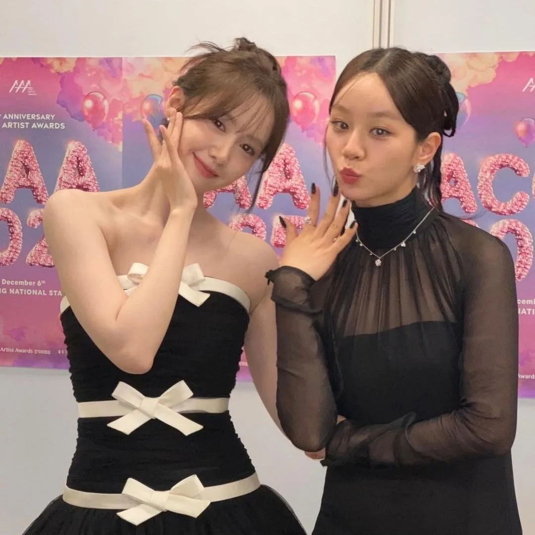 Lim Yoona và Hyeri trong hậu trường