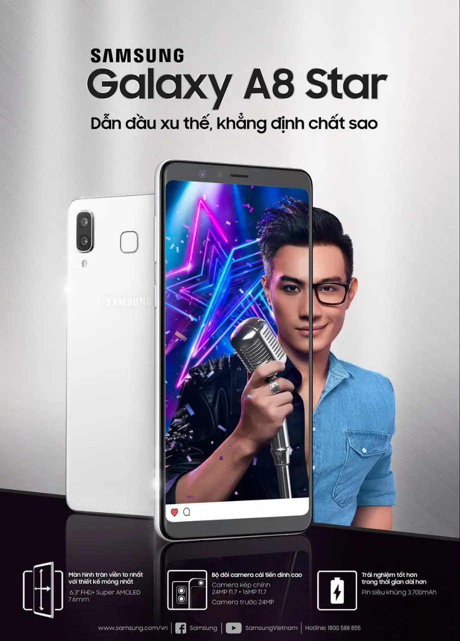samsung galaxy A8 star - elle vietnam