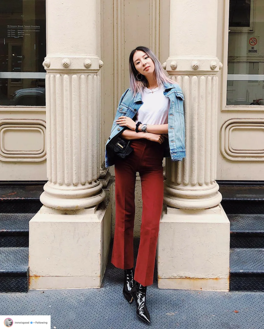 Bí quyết tạo dáng chuyên nghiệp từ nữ hoàng street style xứ Hàn Irene Kim 3