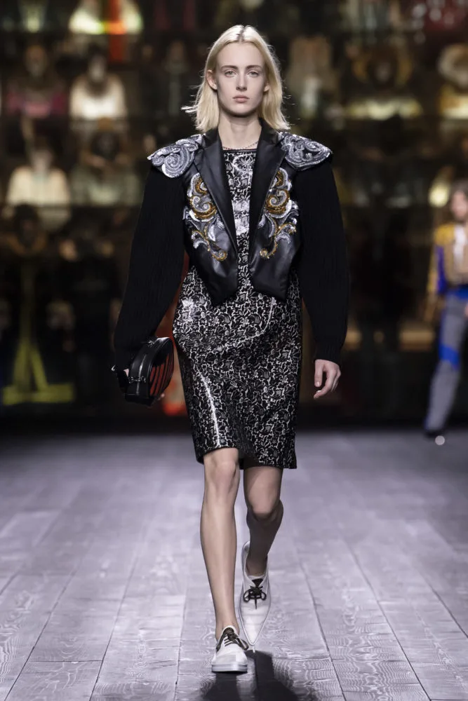 bst louis vuitton thu đông 2020 look 43