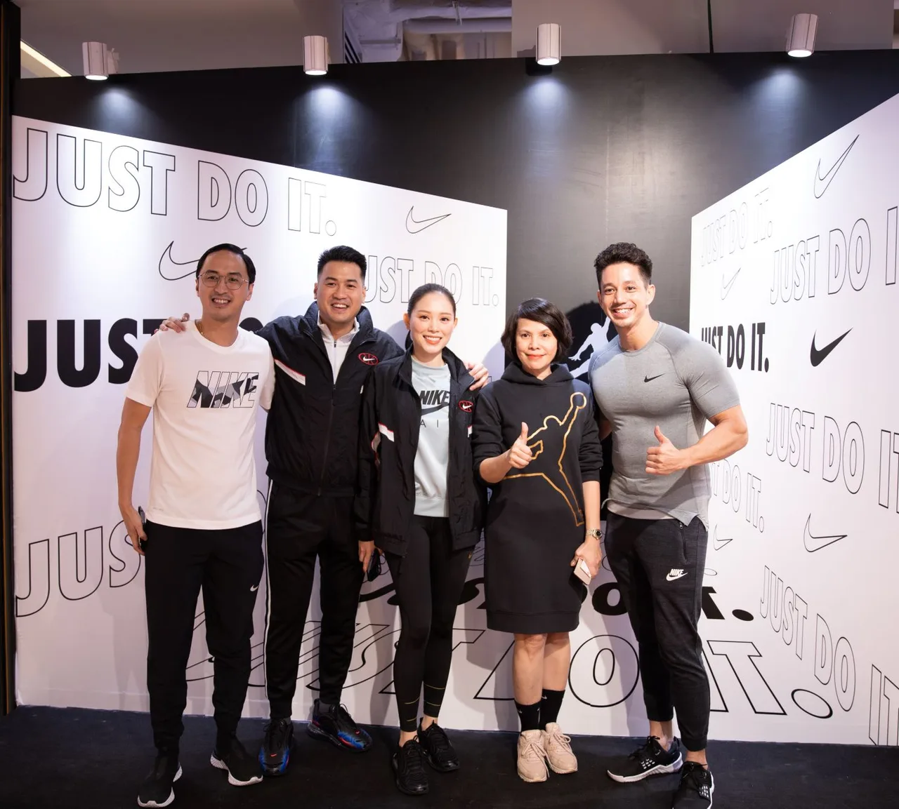 Các đại diện ACFC dự sự kiện Nike