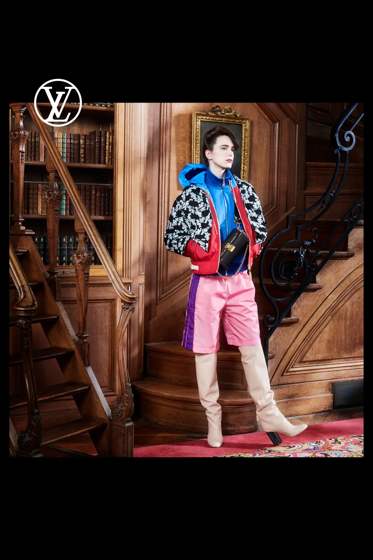 LV Pre Fall look 6 Stacy Martin