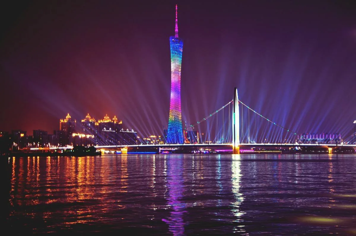 ảnh đẹp quảng châu buổi tối