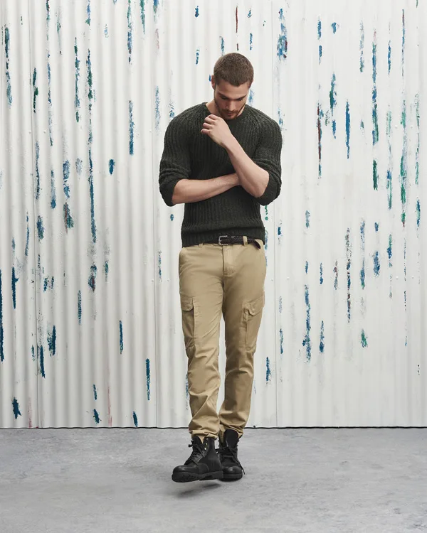 Armani Exchange - cargo pants - elle man 1
