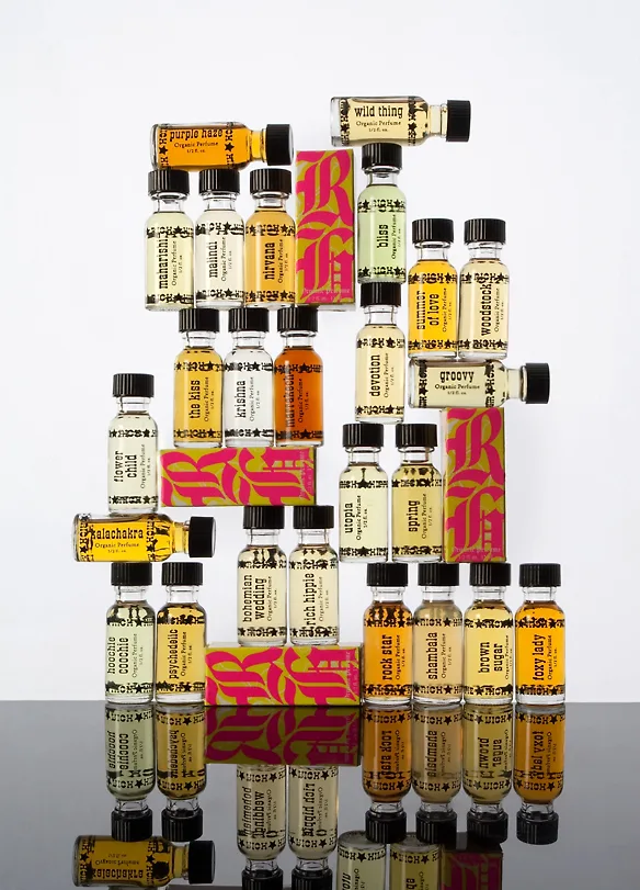 Xu hướng làm đẹp với nước hoa Organic - Rich Hippie
