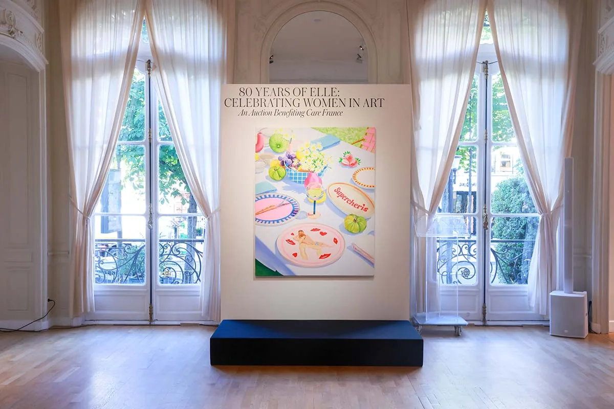 Buổi khai mạc triển lãm nghệ thuật kỷ niệm 80 năm sinh nhật của ELLE Toàn cầu tại Paris