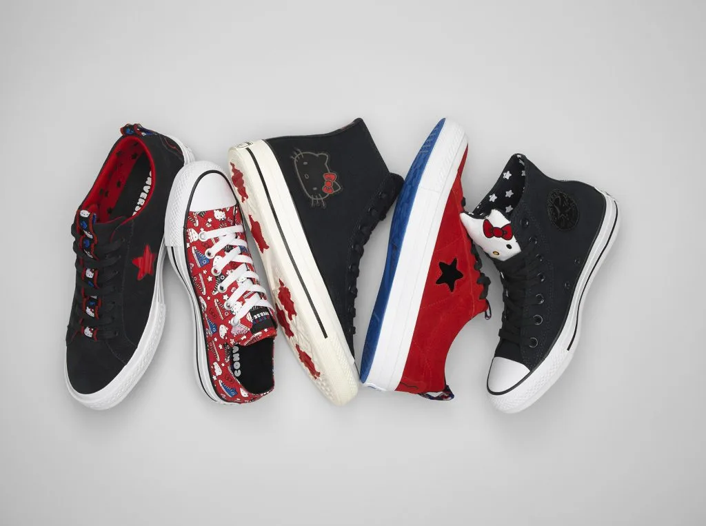 thương hiệu Converse tái ra mắt phiên bản giới hạn với bộ collab Converse x Hello Kitty