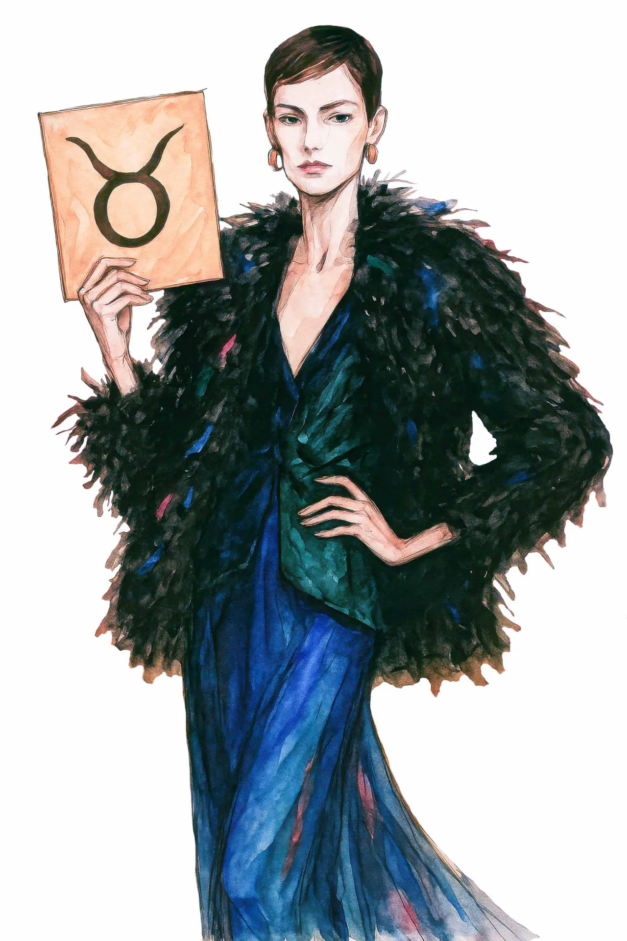 cung hoàng đạo kim ngưu THIẾT KẾ THUỘC BST READY-TO-WEAR THU-ĐÔNG 2025 GIORGIO ARMANI PRIVÉ.