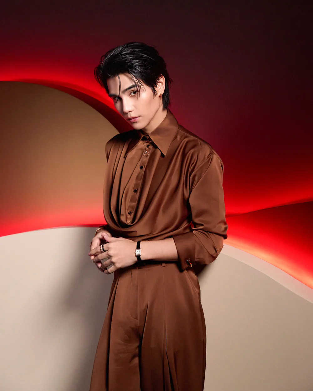Jeff Satur tại đêm tiệc khai trương cửa hàng flagship tại Siam Paragon của Cartier