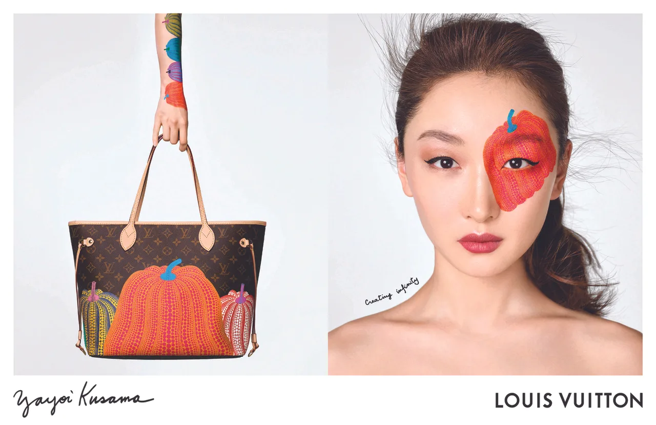 chau dong vu louis vuitton x yayoi kusama
