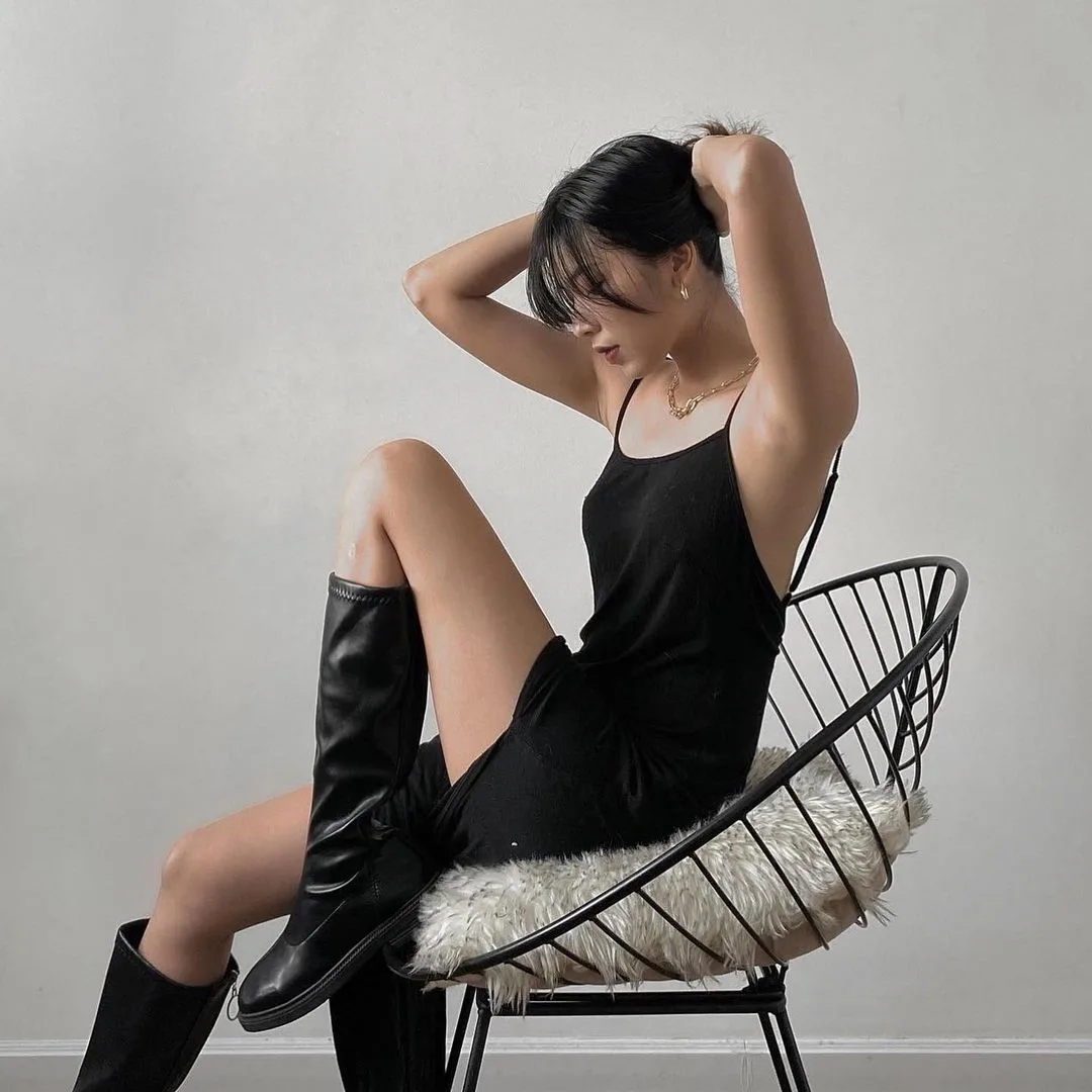 sao việt mặc little black dress