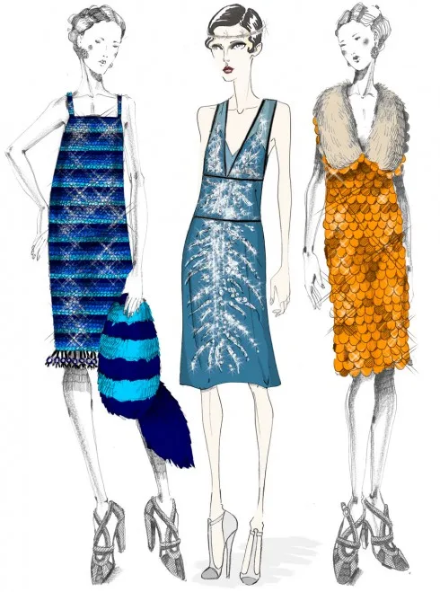 Miuccia-Prada-Great-Gatsby-Sketches-LP