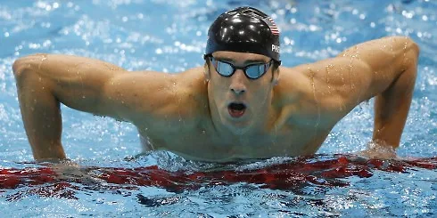 Michael Phelps - Vận động viên huyền thoại của làng bơi lội thế giới.