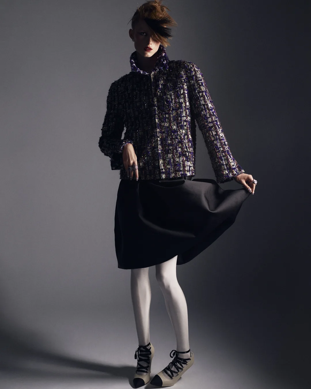 bst chanel haute couture thu đông 2020 look 23
