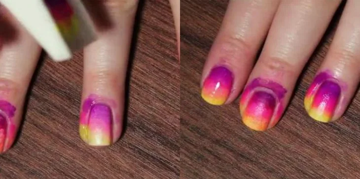 sơn móng tay đẹp ombre b2 sơn móng tay đẹp ombre b2