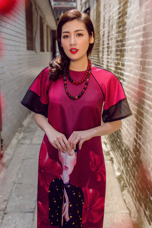 Áo dài của Adrian Anh Tuấn x Chinh - elle man 11