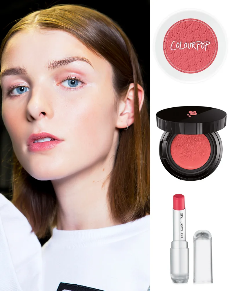 Sản phẩm gợi ý: Colourpop Eyeshadow, Lancôme Cushion Blush, Shu Uemura Lipstick