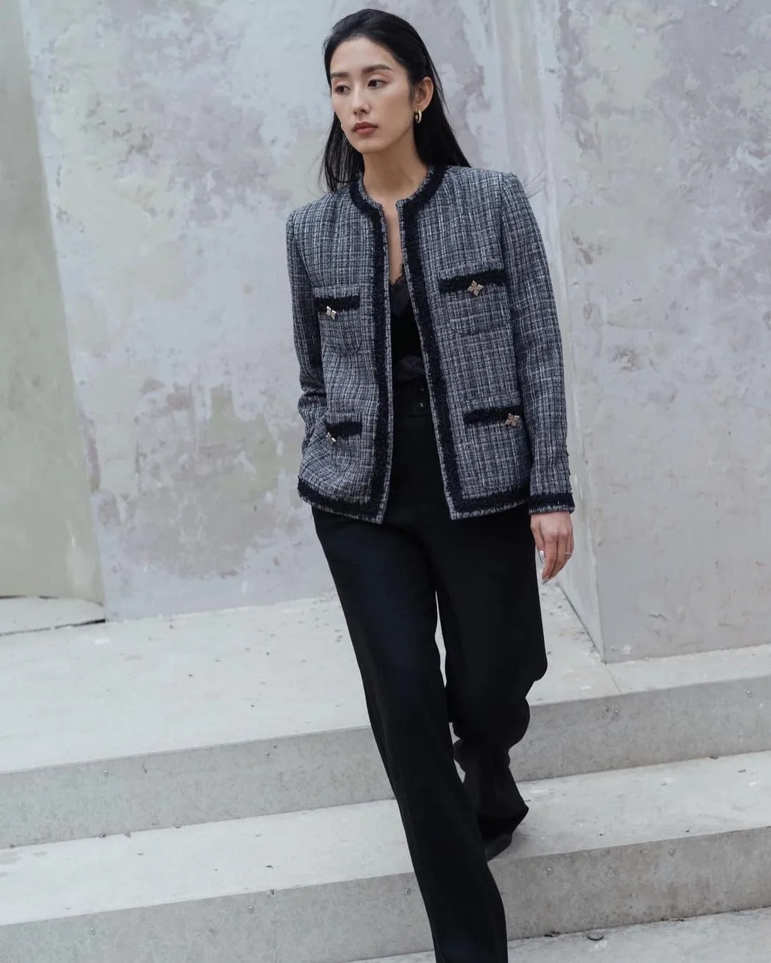 áo khoác tweed wephobia