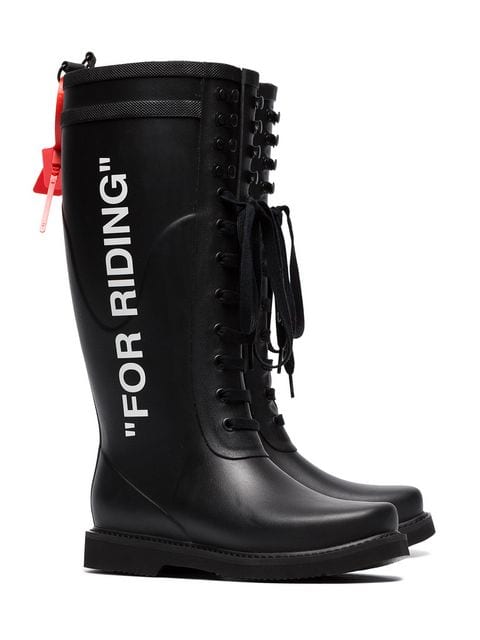 bốt đi mưa Off-White bốt đi mưa Off-White