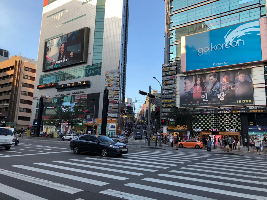 Phố Gangnam - Seoul