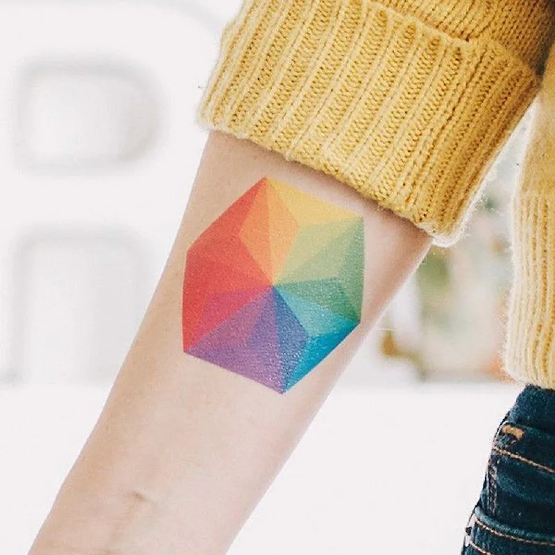 hình xăm đẹp cầu vồng 20