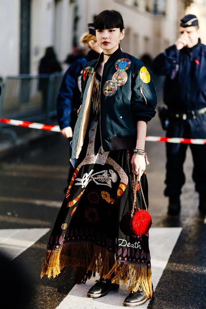 Sắc màu street style từ Tuần lễ thời trang Haute Couture mùa Xuân 2018 Sắc màu street style từ Tuần lễ thời trang Haute Couture mùa Xuân 2018