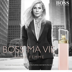 Gwyneth Paltrow trở lại với quảng cáo nước hoa mới của Hugo Boss