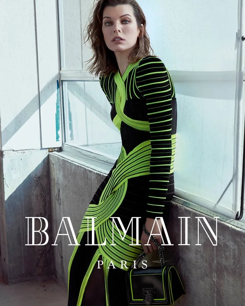 Milla Jovovich tái xuất trong bộ ảnh thời trang Balmain 3