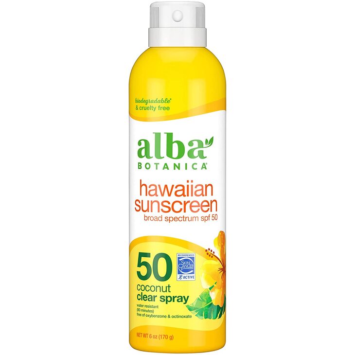 Xịt chống nắng Alba Botanica Hawaiian Sunscreen SPF 50. Xịt chống nắng Alba Botanica Hawaiian Sunscreen SPF 50.