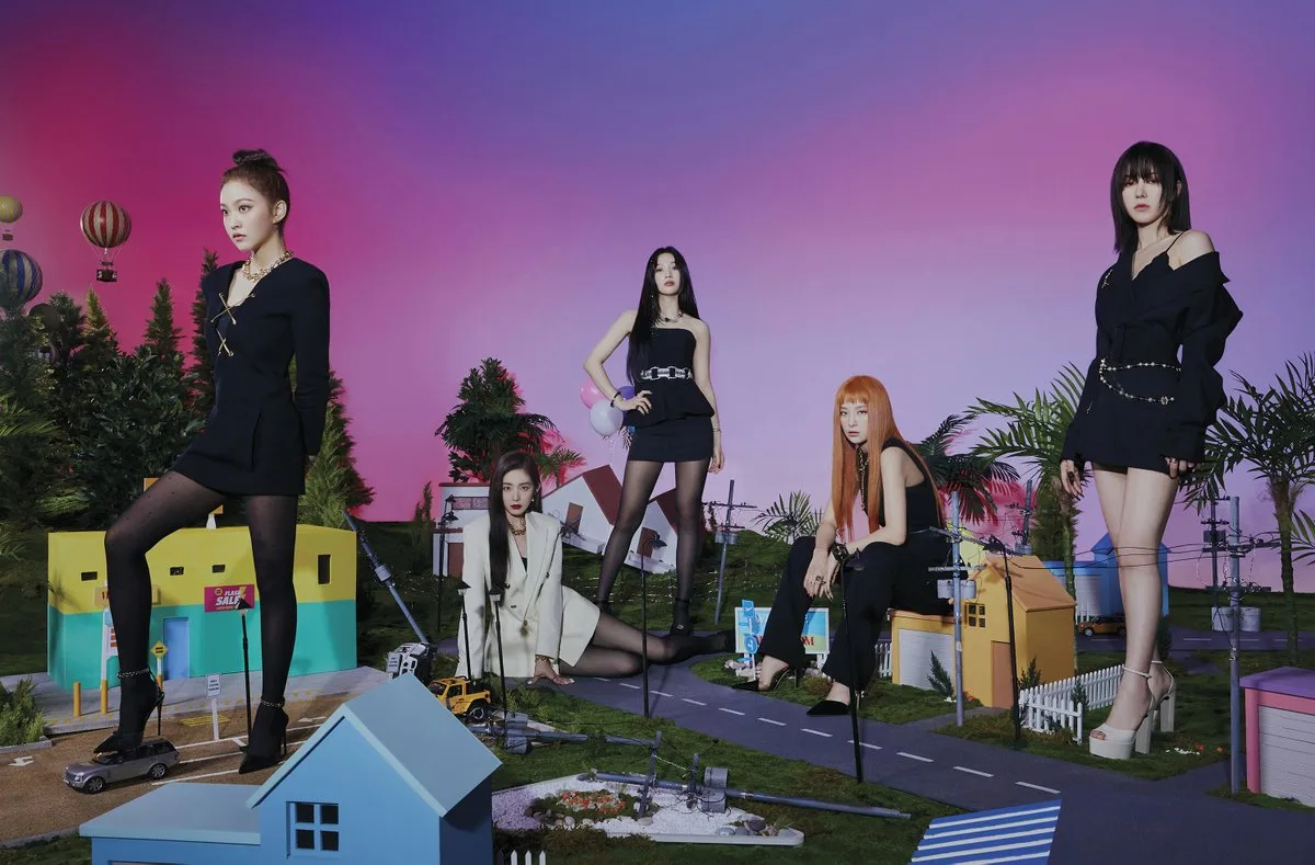 red velvet in mv