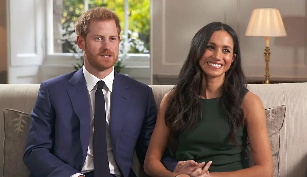 hoang tu harry va meghan markle