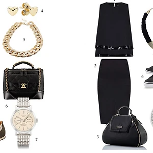 ELLE Style Calendar: Cách phối đồ với tông đen (30/11 – 6/12)