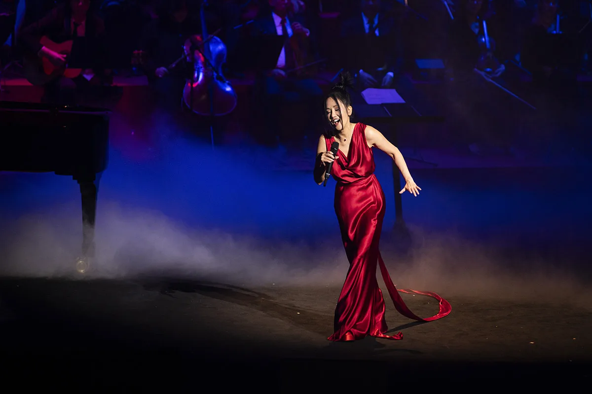 Tinh thần kiên cường và giọng ca nội lực của Hồng Nhung trong concert dù đang đối mặt với bệnh tật