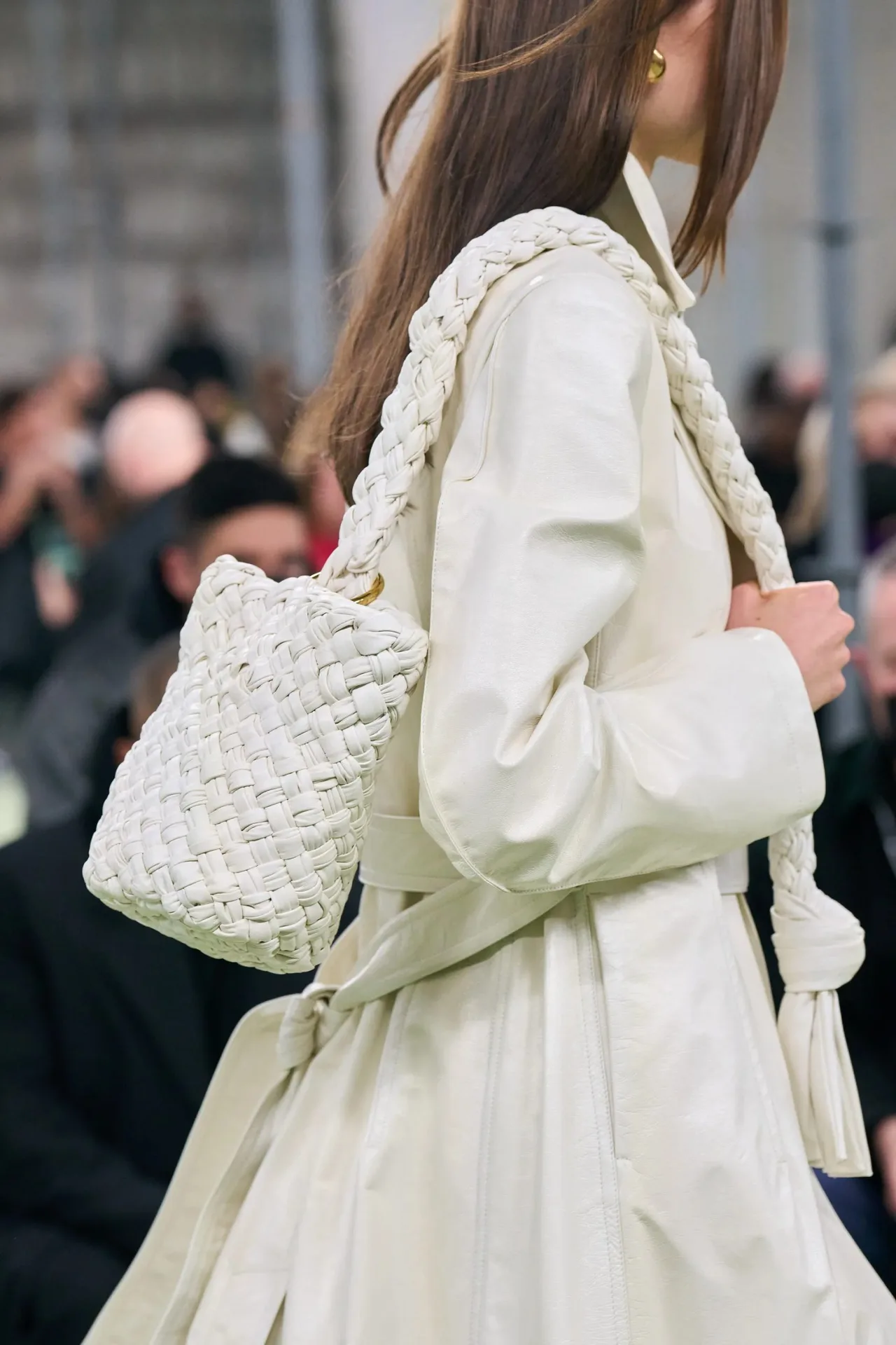túi da đan bottega veneta thu đông 2022