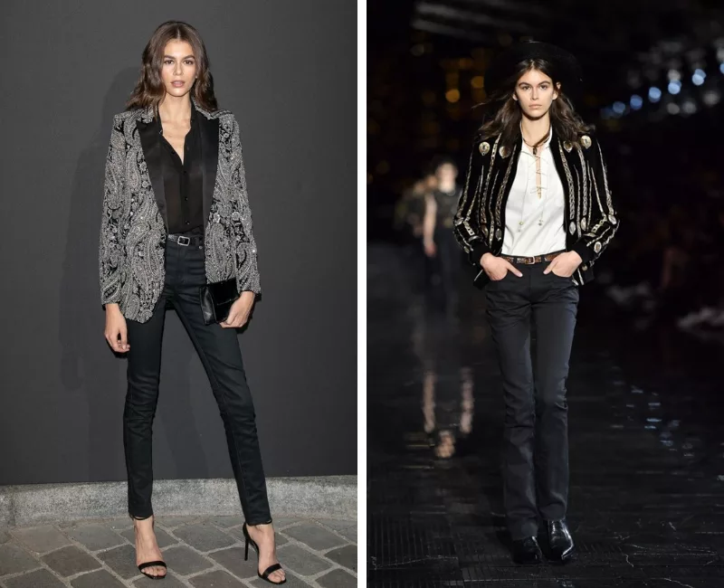 phong cách thời trang Kaia Gerber 06 phong cách thời trang người mẫu Kaia Gerber 06