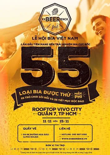 Lễ hội Beer Việt Nam tổ chức trên Rooftop Lễ hội bia Việt Nam tổ chức trên Rooftop