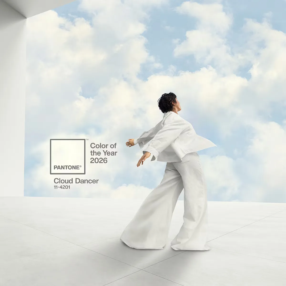 Cloud Dancer là màu sắc của năm 2026